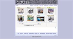 Desktop Screenshot of kurdonline.com