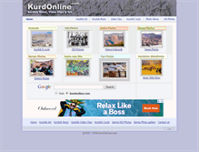 Tablet Screenshot of kurdonline.com